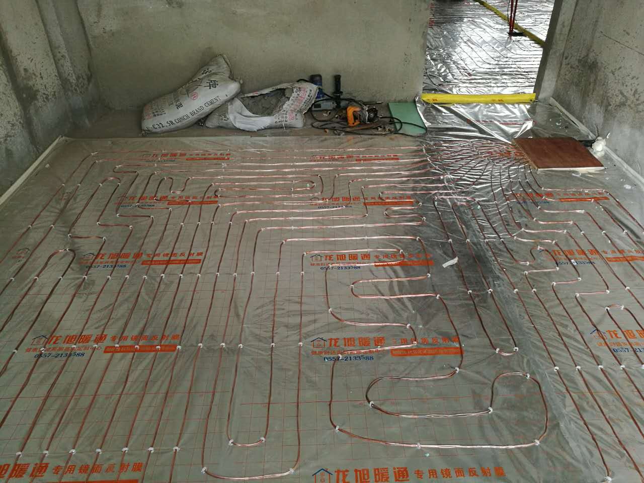 宿州市鳳凰假日地暖+空調(diào)項目